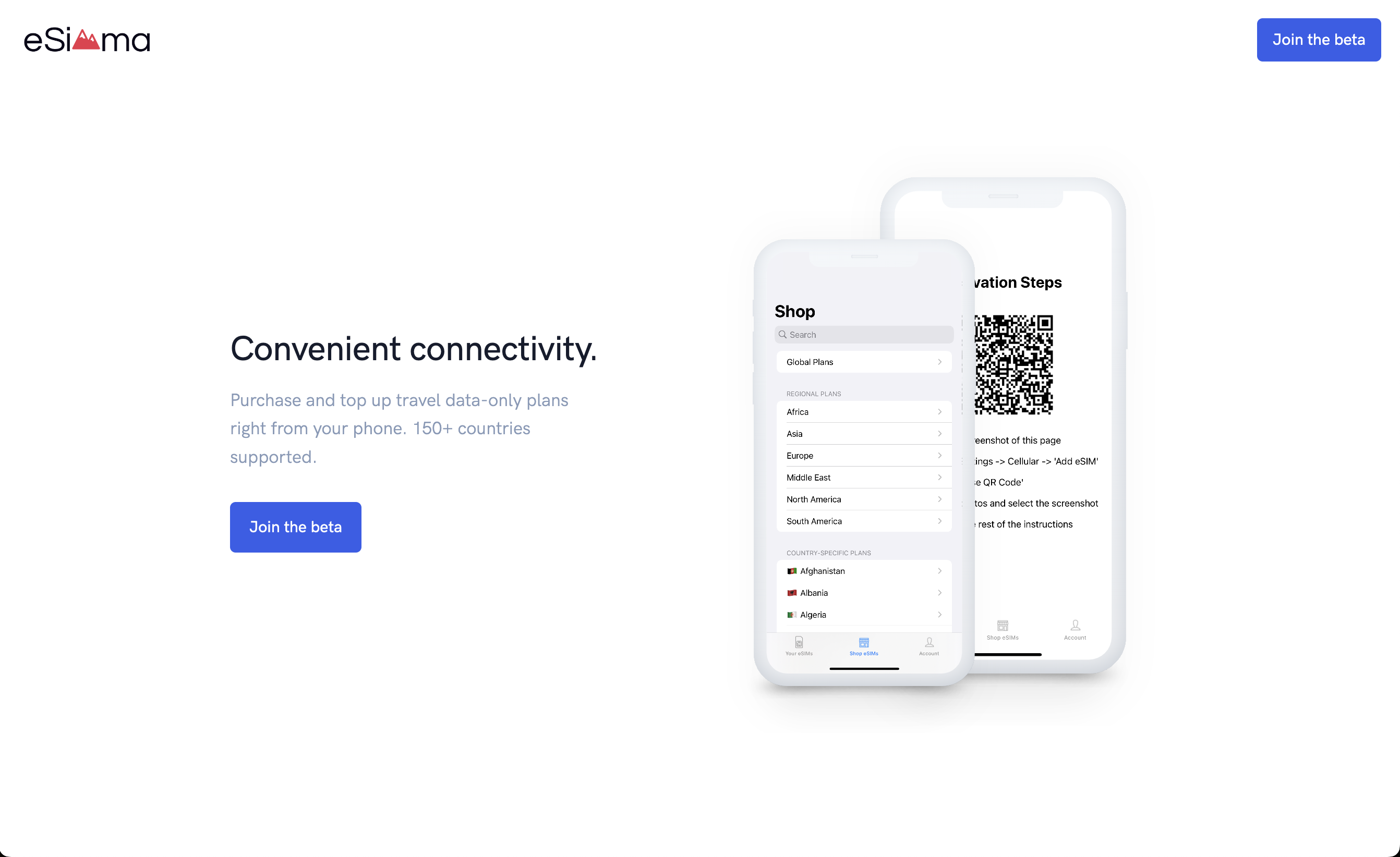 Webpage section on how it works